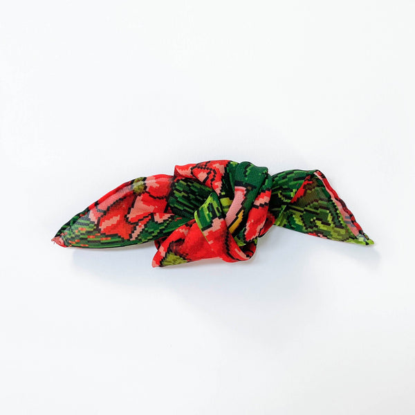 Grieving Tulip Pocket Square