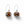 Konj Round Silver Earrings