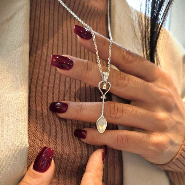 Ghashogh-e Khale-Reeze Silver Necklace