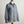Blue-Gray Organza Blouse with Sermeh-Doozi