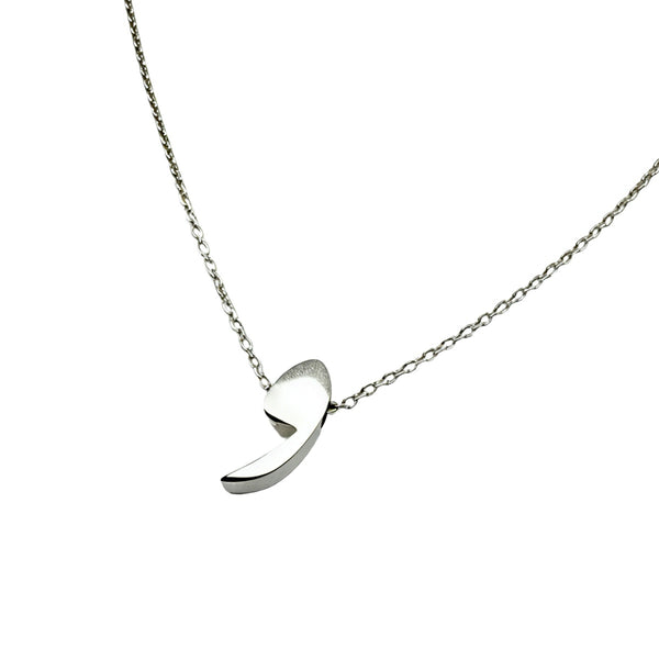 Farsi Alphabet Letters Silver Necklaces