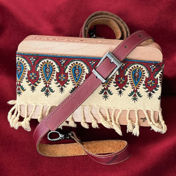 Khatoon Wooden Clutch