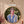 Shahbanoo Farah Diba Round Wall Mirror — dimensions: Diameter 12