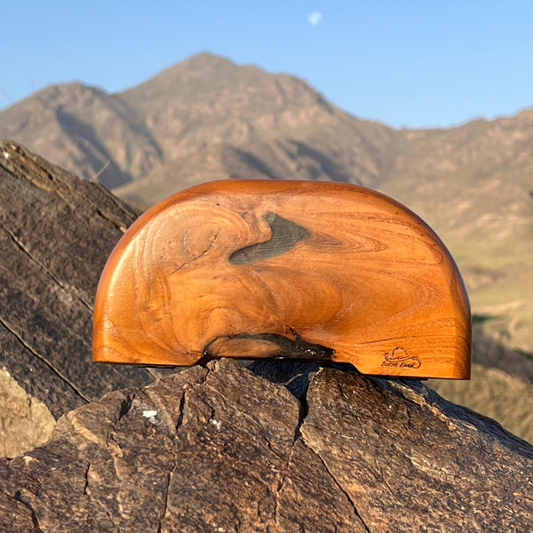 Filan Wooden Clutch