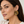 Lotus Leaves Brass Earrings with Gems