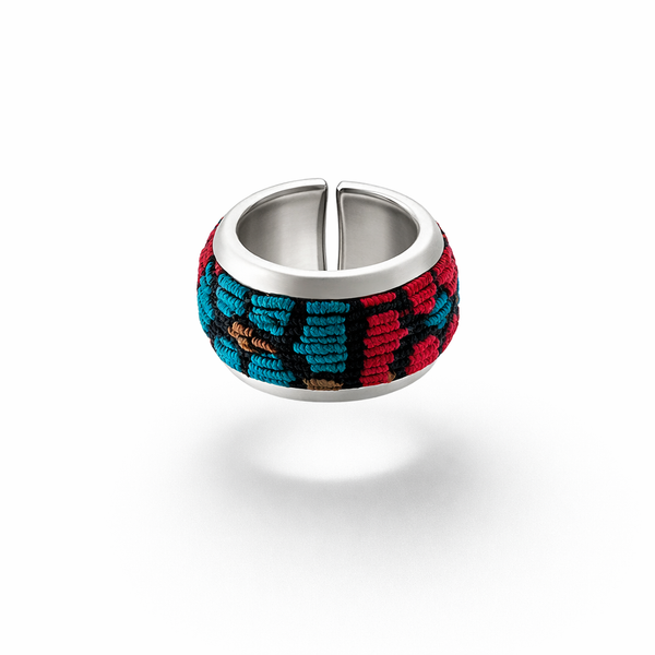 Floral Silver Ring