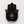 Hamsa Hand Jewelry Dish with Gold Touches