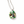 Bazm Hand-Painted Shell & Silver Necklace