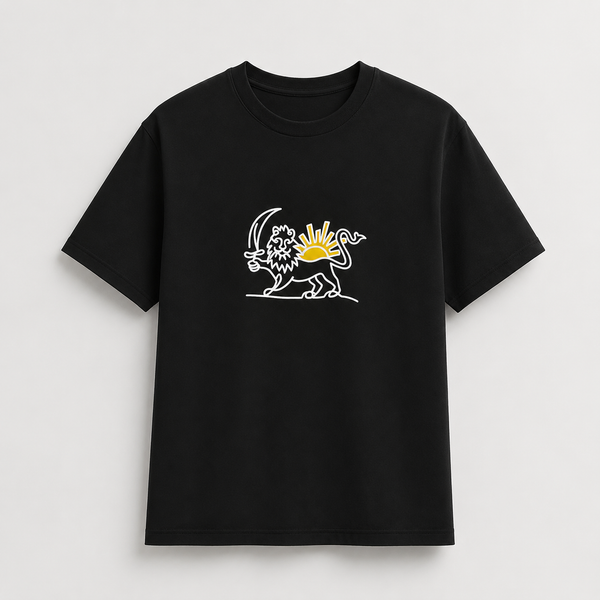 Line Drawing Shirokhorshid Adult T-Shirt