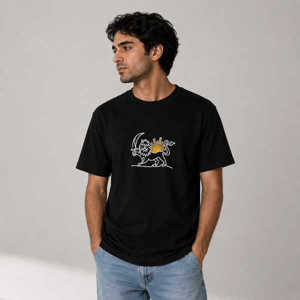 Line Drawing Shirokhorshid Adult T-Shirt