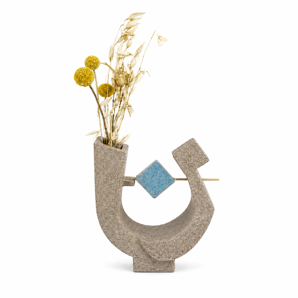 Ceramic Farsi "Zan" Vase