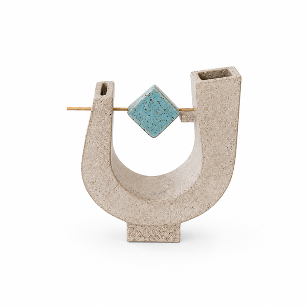 Ceramic Farsi Letter Vase