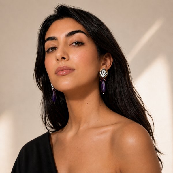 Golgou Silver Earrings
