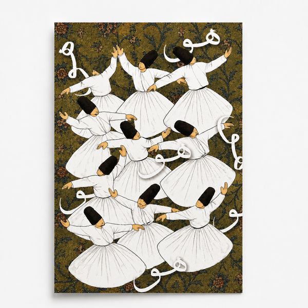 Darvish Dance Greeting Card