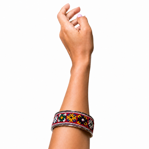 Kilim Embroidery Bangle