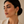 Circle Golden Crown Brass Earrings with Pahlavi Coins