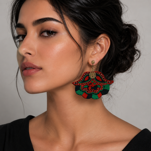 Handmade "Botteh" Balouchi Earrings