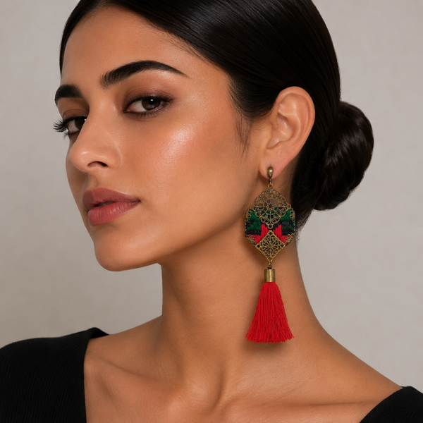 Handmade "Khatoon" Balouchi Earrings