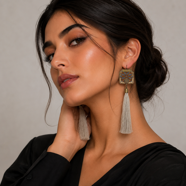 Handmade "Tondar" Balouchi Earrings