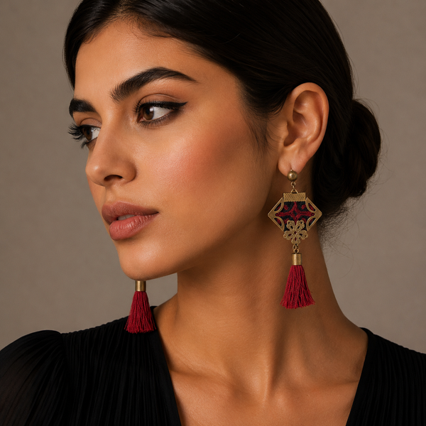 Handmade "Banoo" Balouchi Earrings