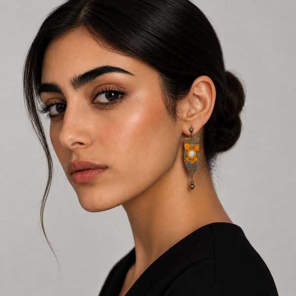Handmade "Aftab" Balouchi Earrings