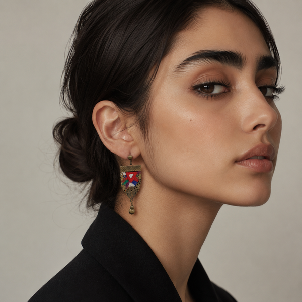 Handmade "Mahoor" Balouchi Earrings