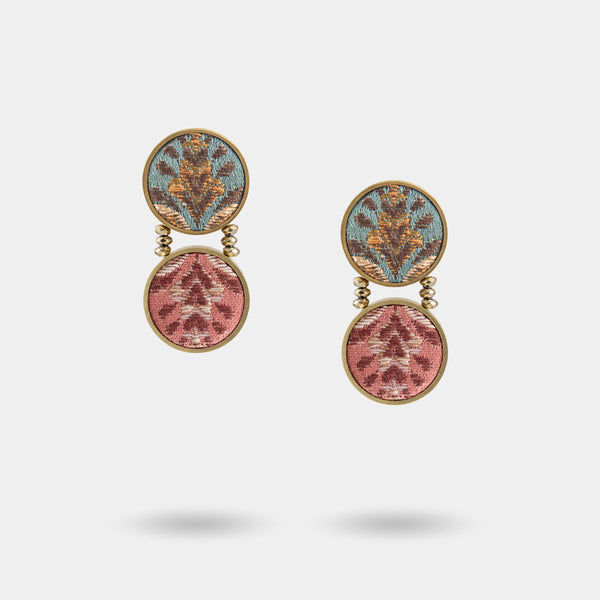 Dignity Brass Earrings