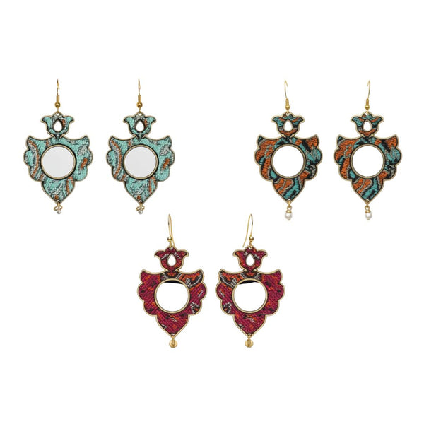 Taj Ayneii Termeh Earrings