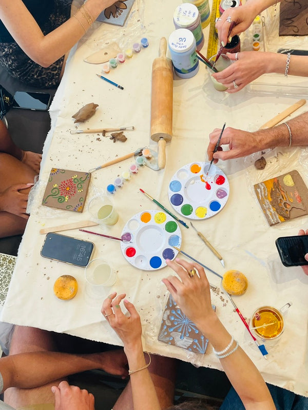 Persian Tile Painting | A Creative Gathering Inspired by Persian Art