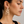 Asymmetrical Asheghaneh & Persian Motif Brass Earrings