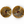 Lotus Leaves Brass Earrings with Gems