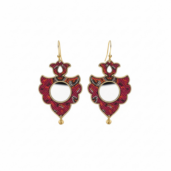 Taj Ayneii Termeh Earrings
