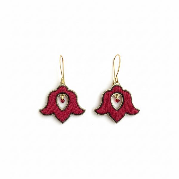 Laleh Koochak Velvet Earrings