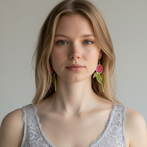 Laleh Gheri Velvet Earrings