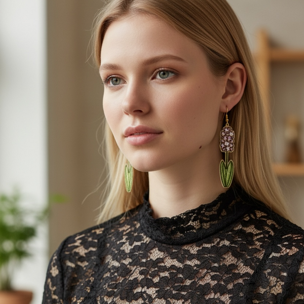 Sonbolak Velvet Earrings