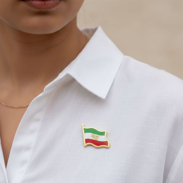 Iran Flag Pin