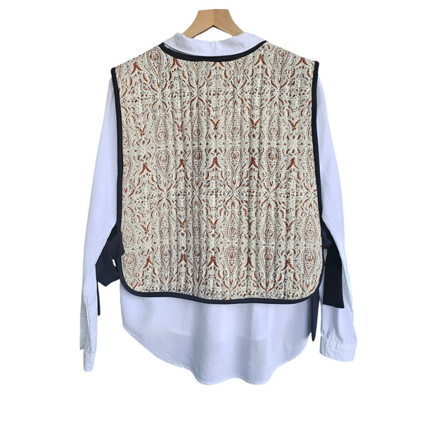 Botteh Reversable Qalamkari Quilted Vest