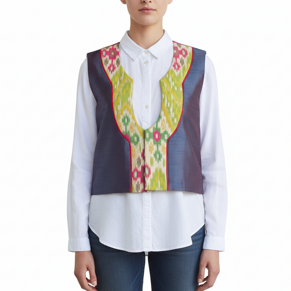 Hashti Satin Vest