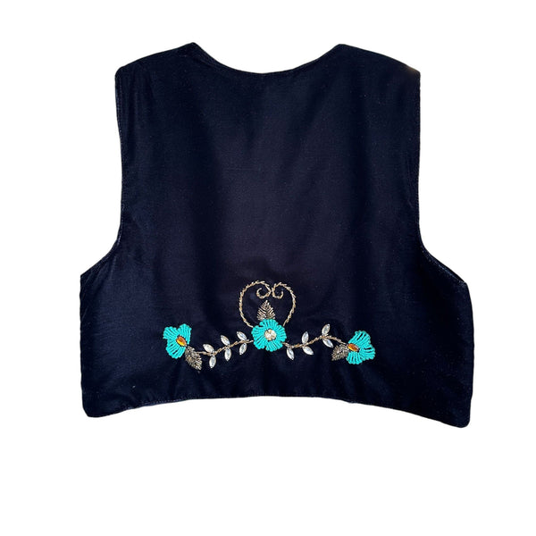 Firouzeh Hand beaded Vest