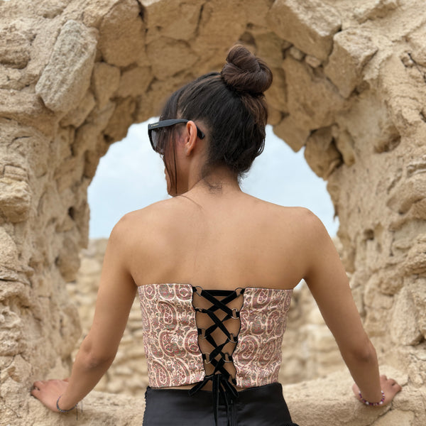 Toranj Termeh Crop Top