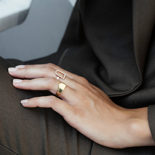 Sahra Ring Yellow Gold