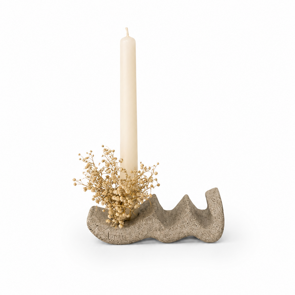 Ceramic Farsi Letters Candle Holder