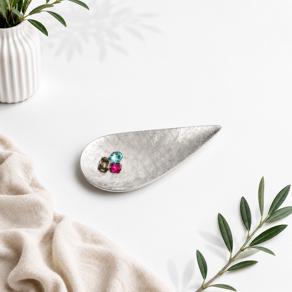 Sarv Copper Dish with Gems