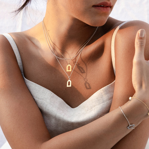 Sahra Pendant Yellow Gold
