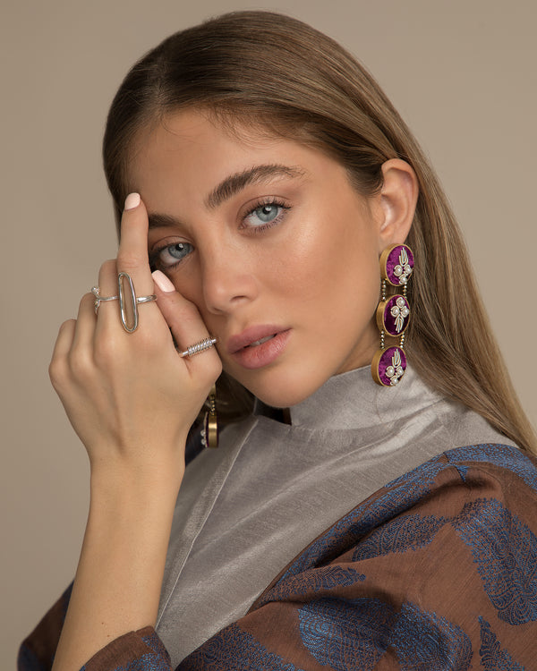 Vintage-Inspired Earrings (Medium)