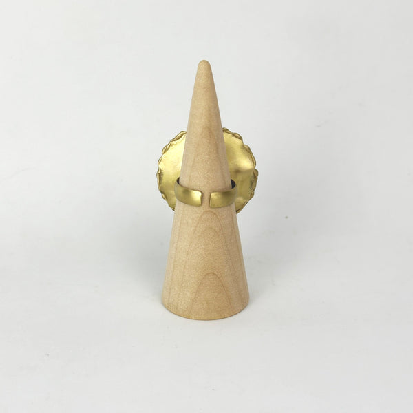 Pearl Brass Ring