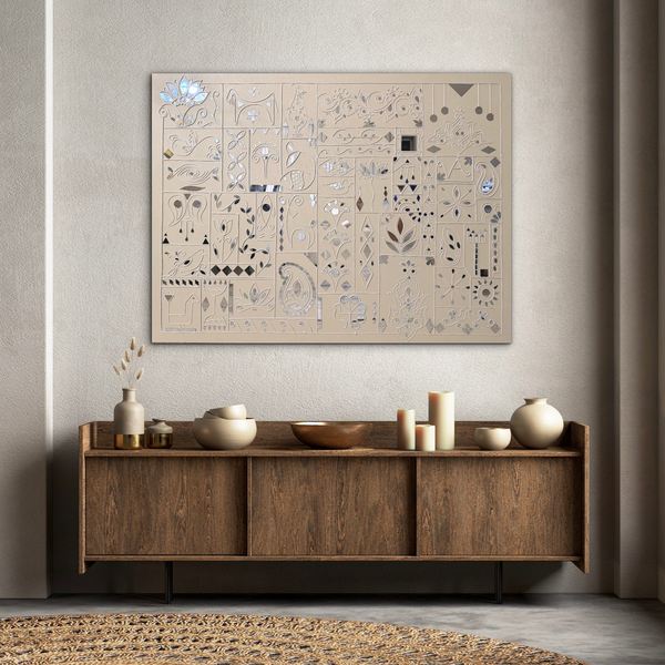 Sahra-ye Noor Lippan Wall Art