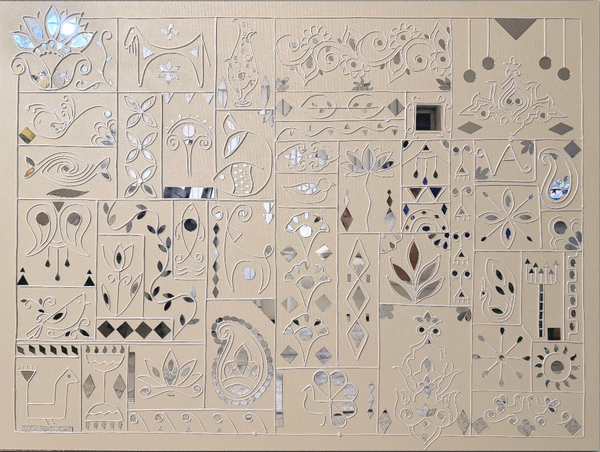 Sahra-ye Noor Lippan Wall Art