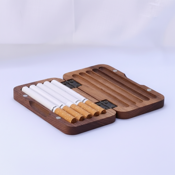 Pahlavi Wooden Cigarette Case