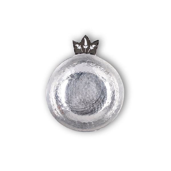 Copper Pomegranate Bowl with Etched Mirror